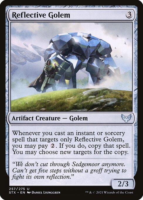 Reflective Golem #257 [STX] [ENG] NM