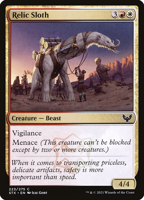 Relic Sloth #223 [STX] [ENG] NM
