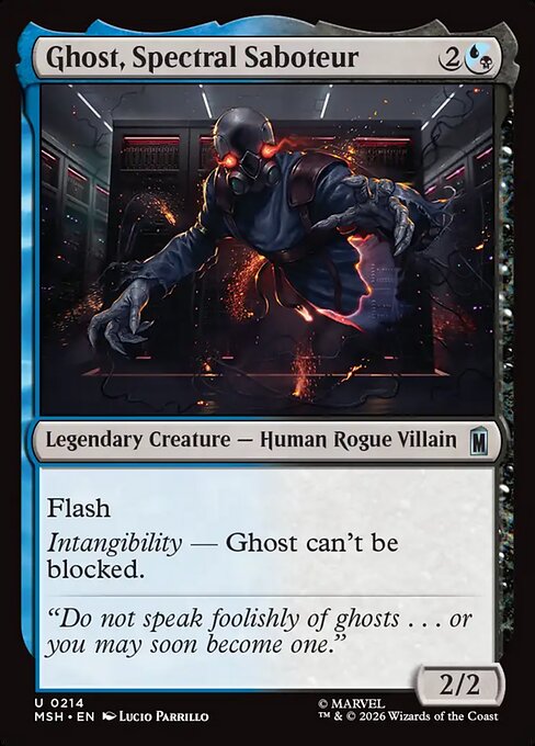 Ghost, Spectral Saboteur #214 [MSH] [ENG] NM