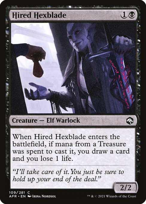Hired Hexblade #109 [AFR] [ENG] NM