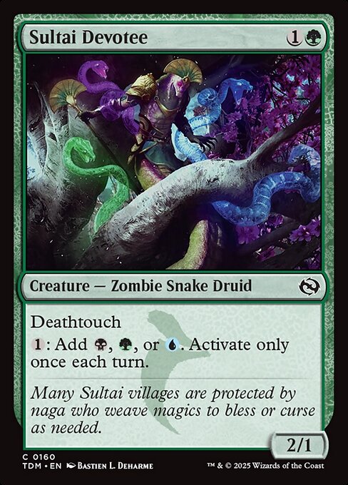 Sultai Devotee #160 [TDM] [ENG] NM