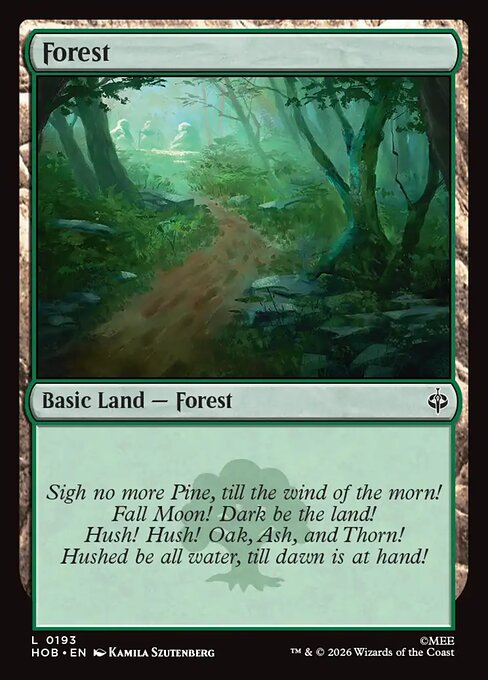 Forest #193 [HOB] [ENG] NM
