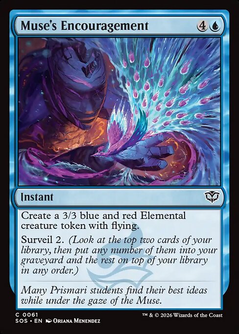 Muse's Encouragement #61 [SOS] [ENG] NM Foil