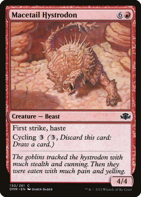 Macetail Hystrodon #130 [DMR] [ENG] NM