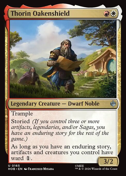 Thorin Oakenshield #165 [HOB] [ENG] NM