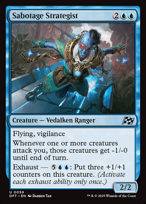 Sabotage Strategist #59 [DFT] [ENG] NM