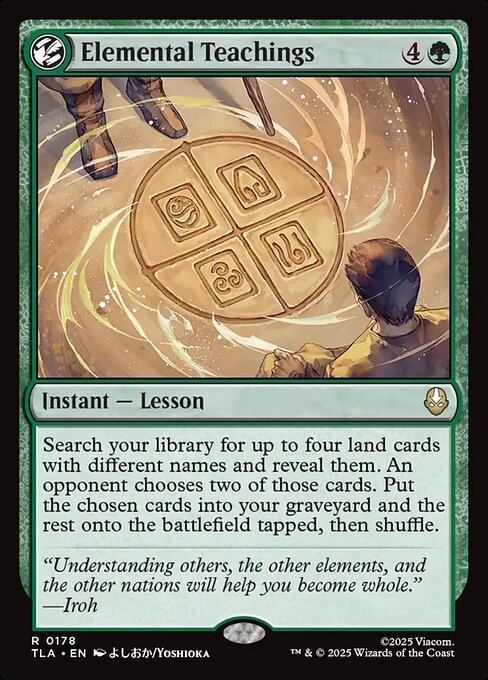 Elemental Teachings #178 [TLA] [ENG] NM