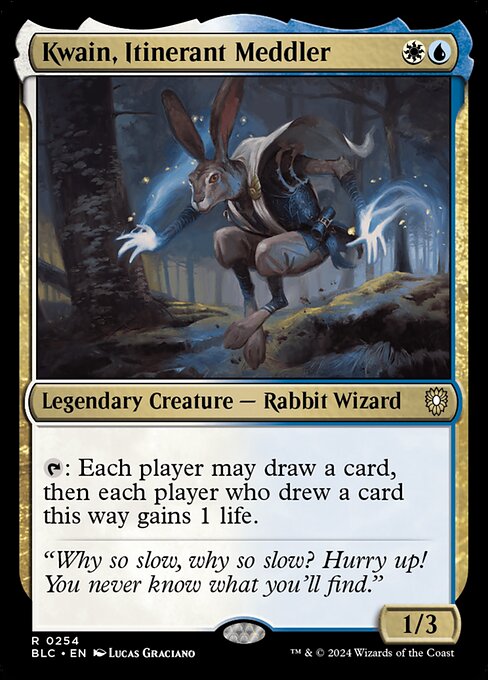 Kwain, Itinerant Meddler #254 [BLC] [ENG] NM