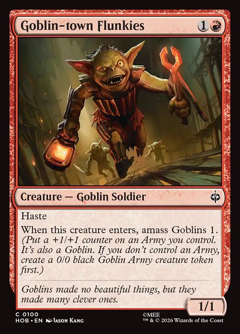 Goblin-town Flunkies #100 [HOB] [ESP] NM