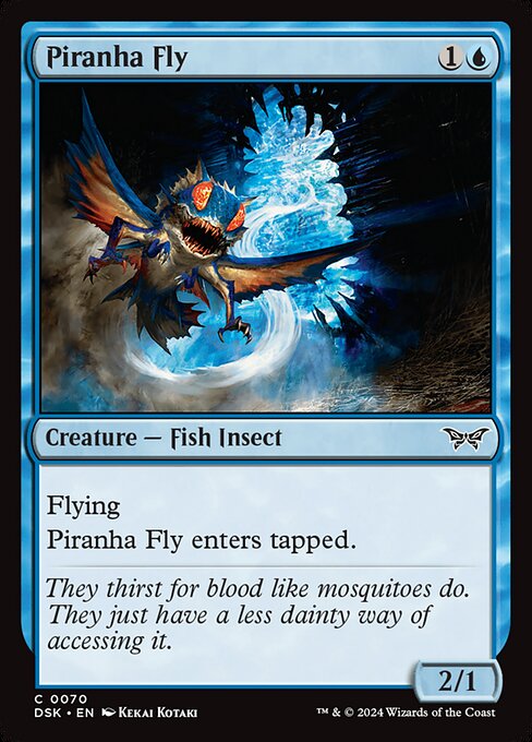 Piranha Fly #70 [DSK] [ENG] NM Foil