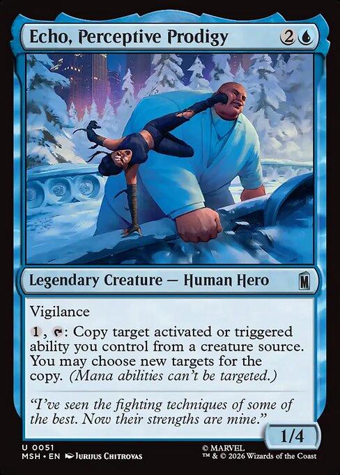 Echo, Perceptive Prodigy #51 [MSH] [ENG] NM