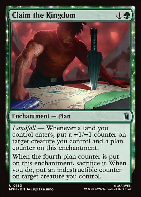 Claim the Kingdom #163 [MSH] [ENG] NM Foil