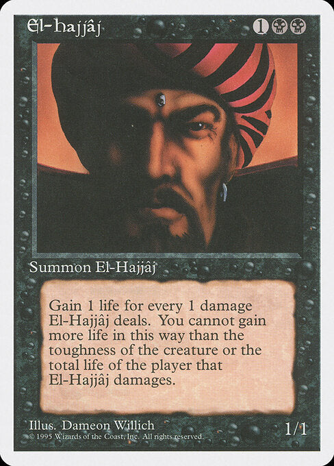 El-Hajjâj #134 [4ED] [ENG] NM