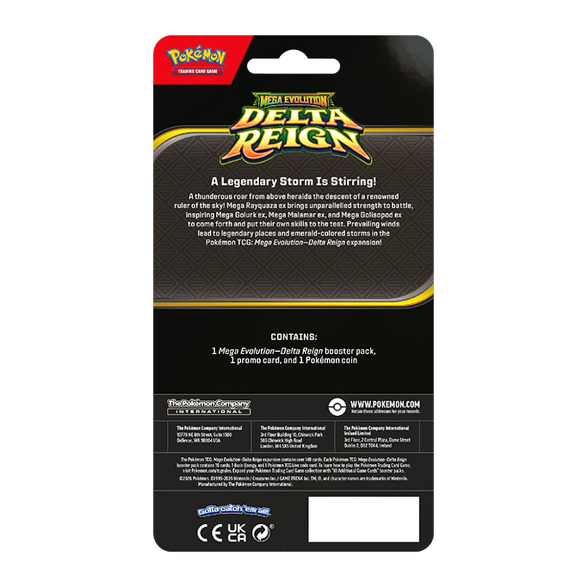 Pokémon TCG Delta Reign — Checklane Blister
