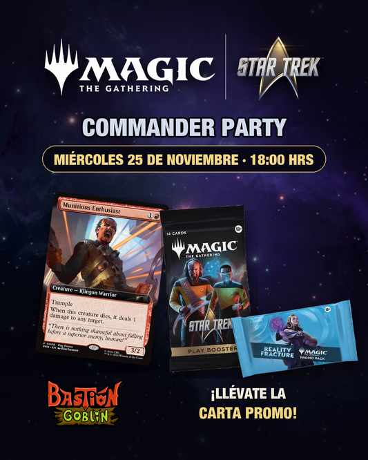 Commander Party Magic x Star Trek — Bastión Goblin