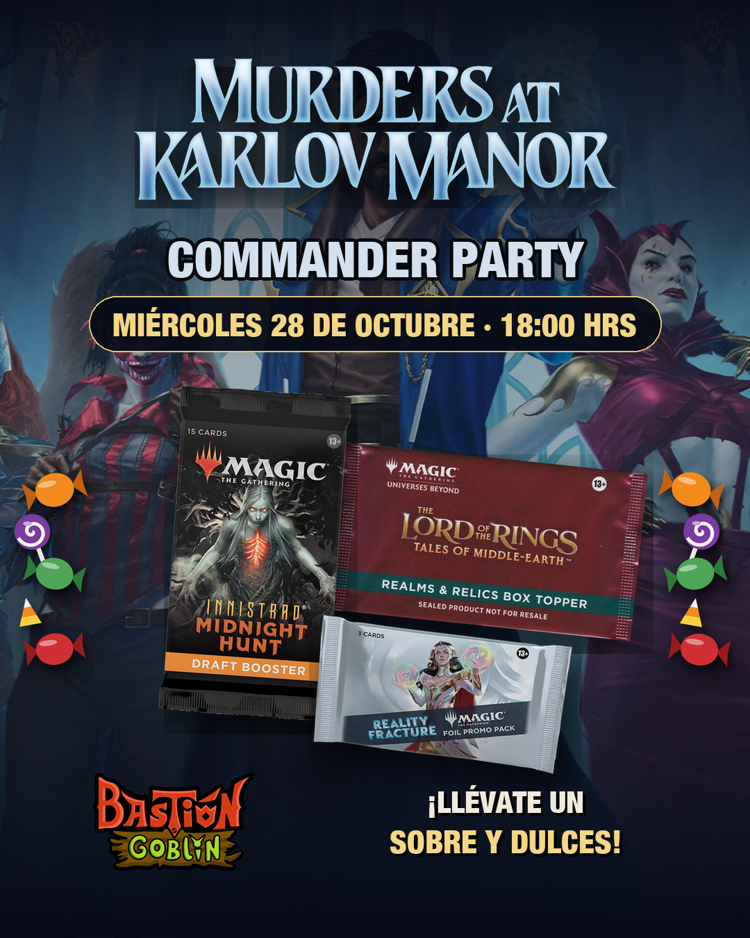 Entrada — Commander Party Murders at Karlov Manor (Mié 28 Oct)