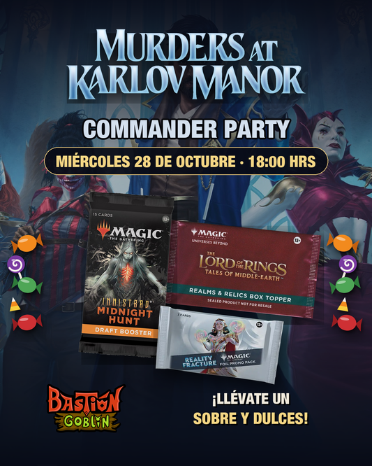 Entrada — Commander Party Murders at Karlov Manor (Mié 28 Oct)