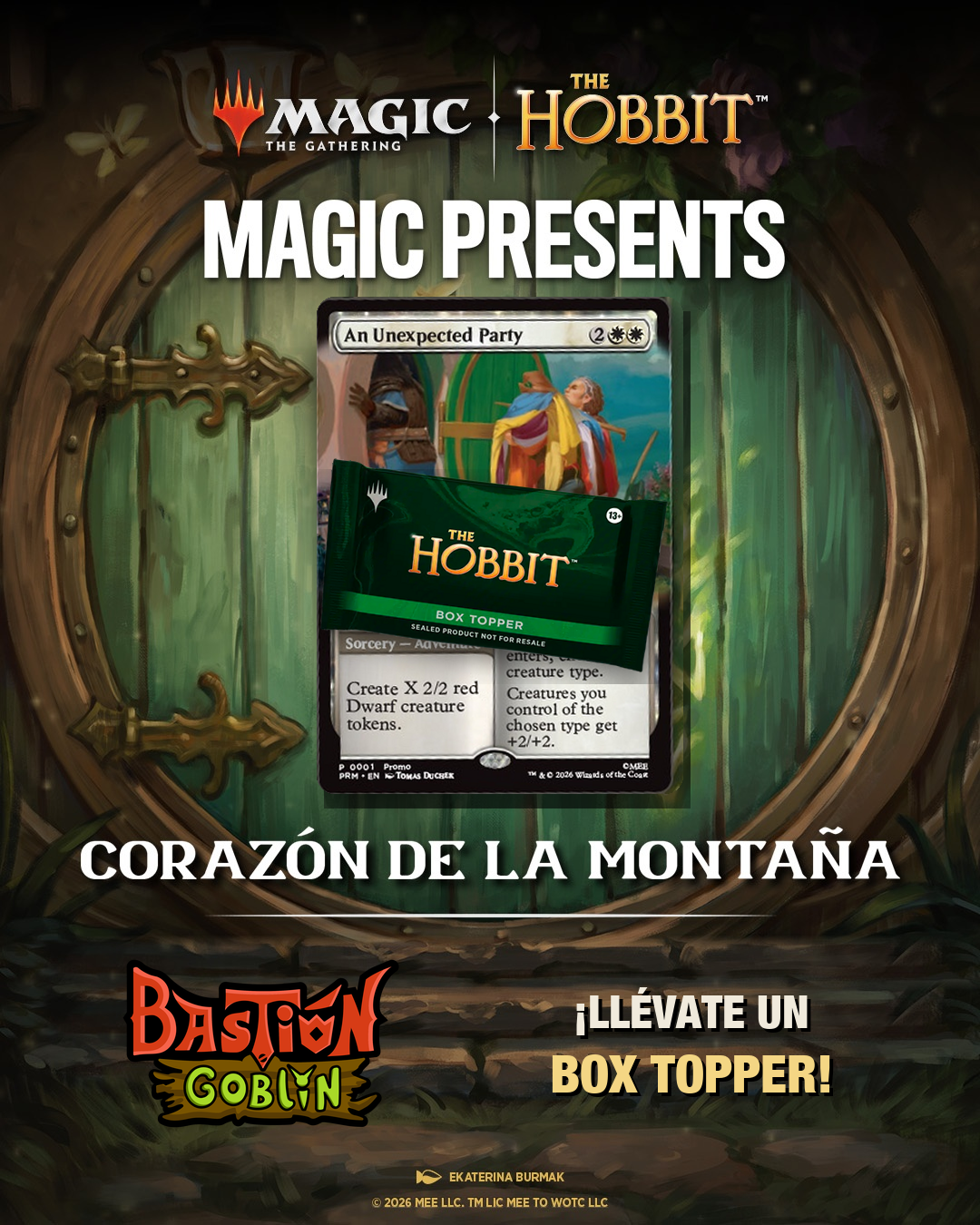 Entrada — Magic Presenta: Corazón de la Montaña (Mié 9 Sep)