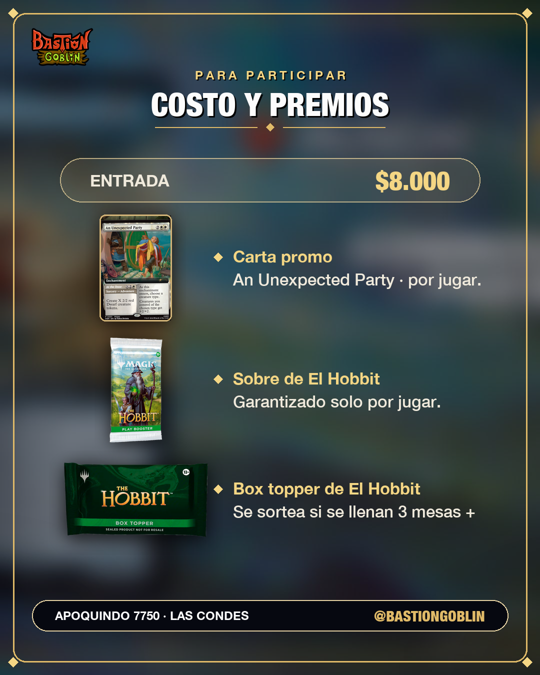 Entrada — Magic Presenta: Corazón de la Montaña (Mié 9 Sep)