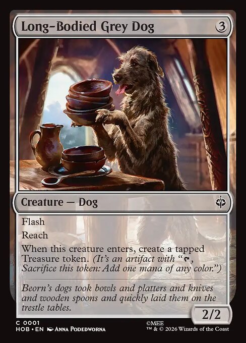 Long-Bodied Grey Dog #1 [HOB] [ENG] NM
