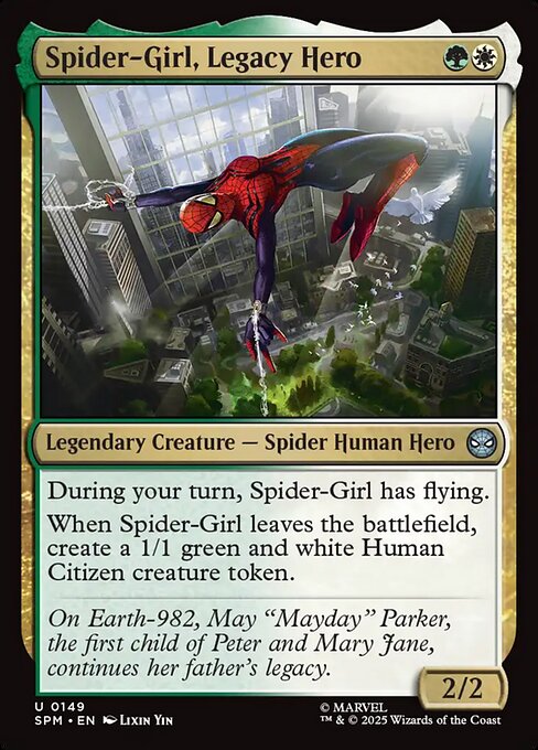 Spider-Girl, Legacy Hero #149 [SPM] [ENG] NM Foil