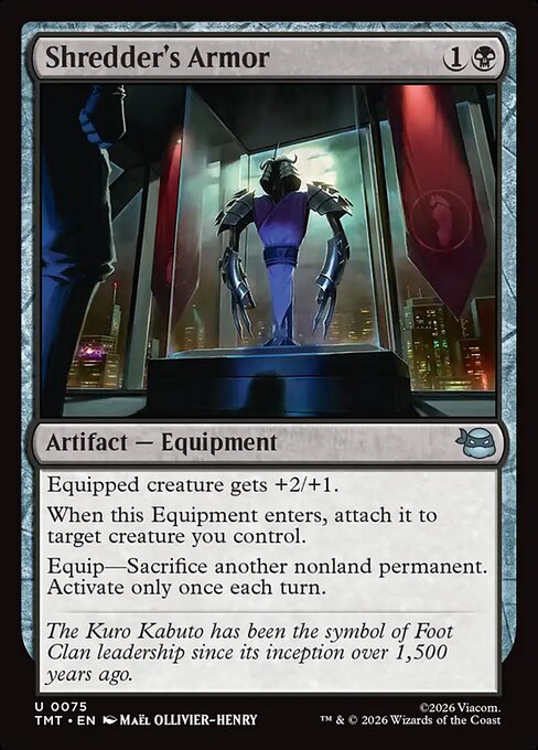 Shredder's Armor #75 [TMT] [ESP] NM