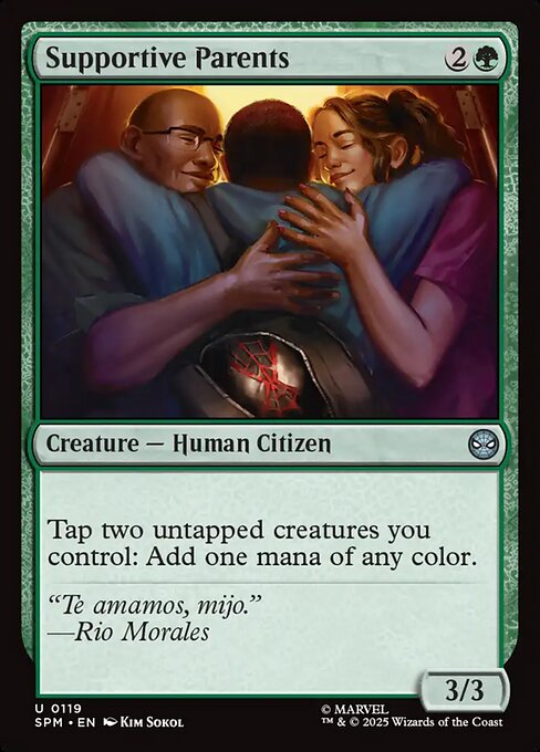 Supportive Parents #119 [SPM] [ENG] NM Foil