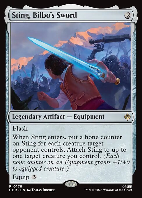 Sting, Bilbo's Sword #178 [HOB] [ENG] NM