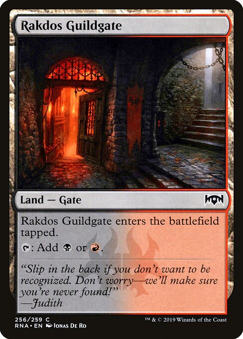 Rakdos Guildgate #256 [RNA] [ESP] NM