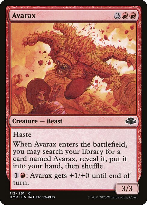 Avarax #112 [DMR] [ENG] NM