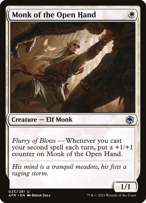 Monk of the Open Hand #25 [AFR] [ENG] NM