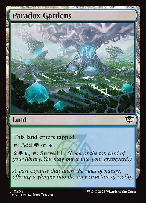 Paradox Gardens #258 [SOS] [ENG] NM