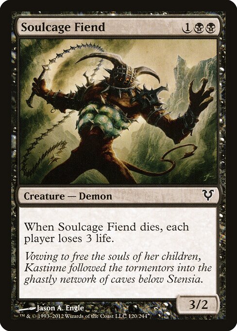 Soulcage Fiend #120 [AVR] [ESP] NM
