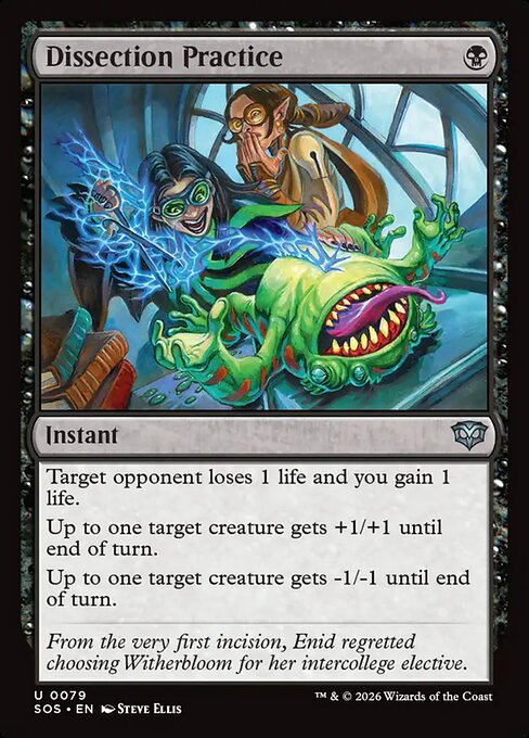 Dissection Practice #79 [SOS] [ENG] NM Foil