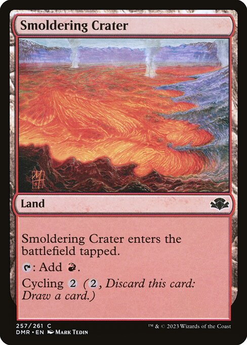 Smoldering Crater #257 [DMR] [ENG] NM