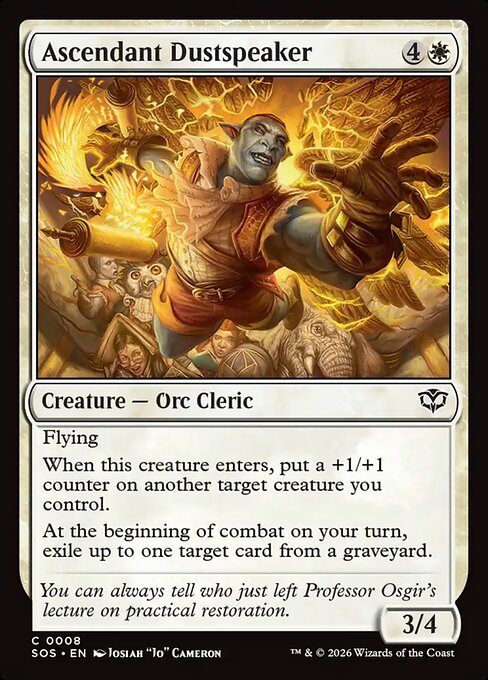 Ascendant Dustspeaker #8 [SOS] [ENG] NM
