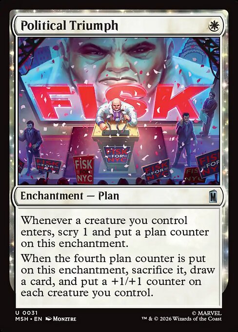 Political Triumph #31 [MSH] [ENG] NM