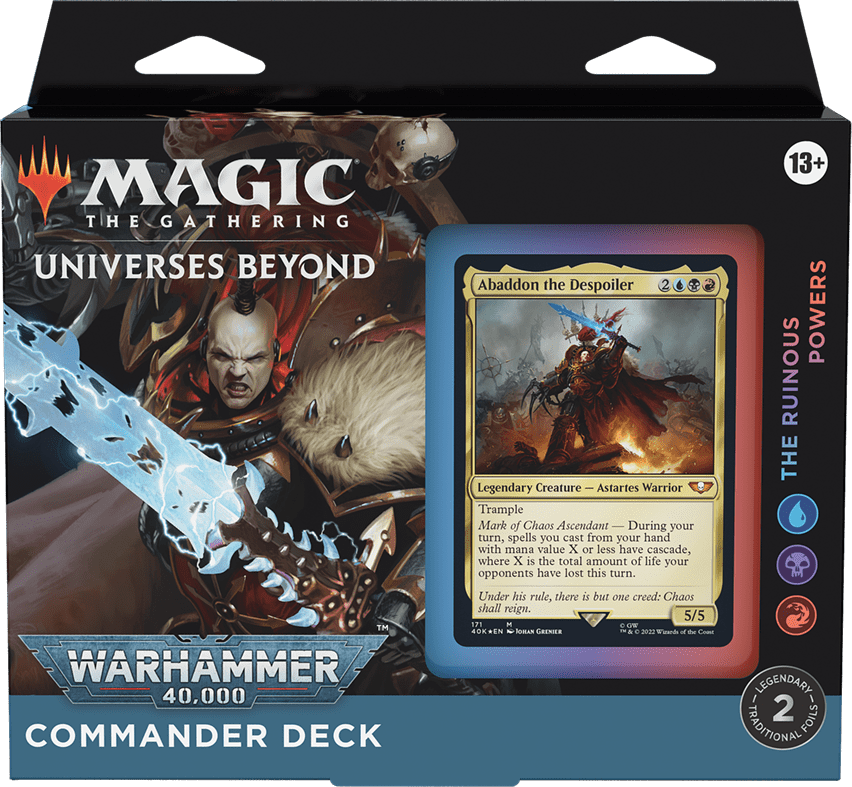 Magic Warhammer 40,000 — Commander Deck: The Ruinous Powers ENG