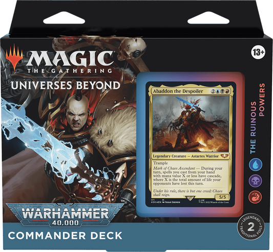 Magic Warhammer 40,000 — Commander Deck: The Ruinous Powers ENG