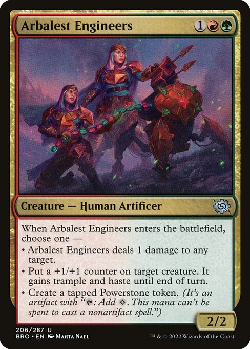 Arbalest Engineers #206 [BRO] [ENG] NM