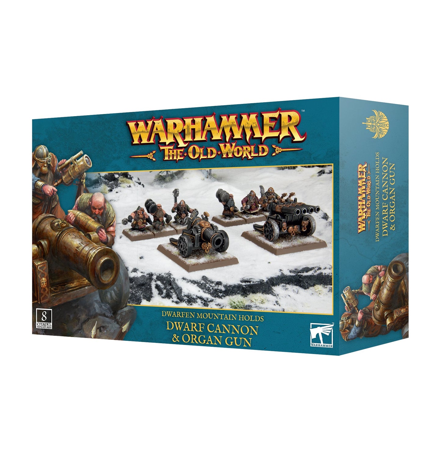 Dwarfen M/holds:dwarf Cannon & Organ Gun
