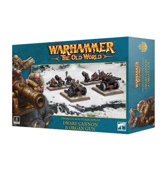 Dwarfen M/holds:dwarf Cannon & Organ Gun