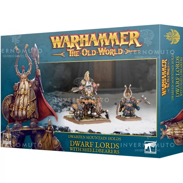 Dwarf/m/h: Dwarf Lords W/shieldbearers