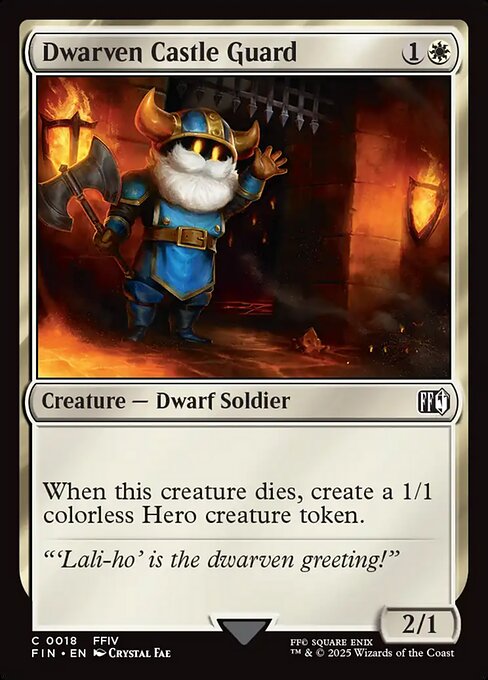 Dwarven Castle Guard #18 [FIN] [ENG] NM