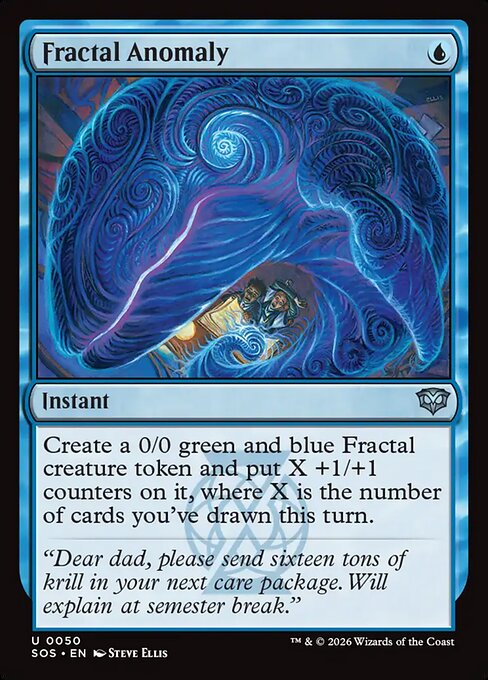 Fractal Anomaly #50 [SOS] [ENG] NM Foil