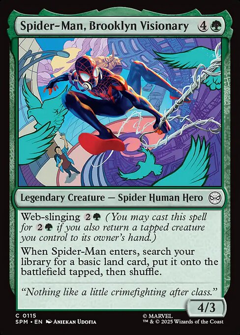 Spider-Man, Brooklyn Visionary #115 [SPM] [ENG] NM Foil