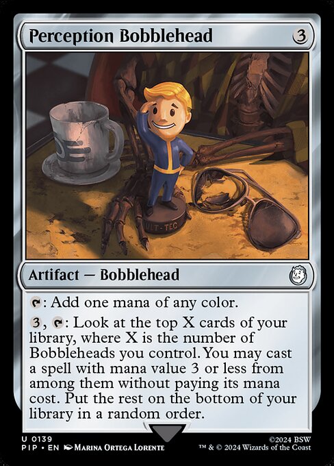 Perception Bobblehead #139 [PIP] [ENG] NM