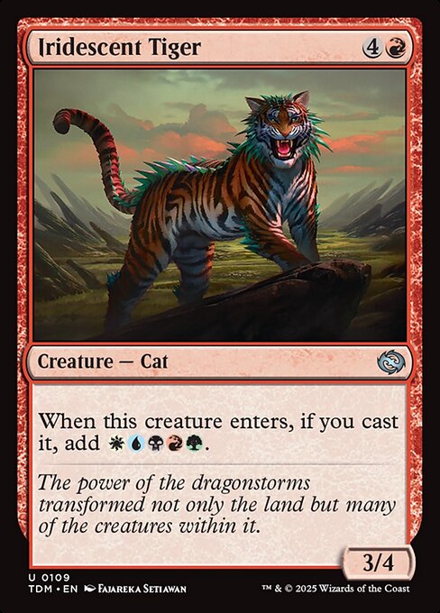 Iridescent Tiger #109 [TDM] [ENG] NM