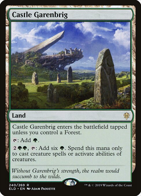 Castle Garenbrig #240 [ELD] [ENG] NM