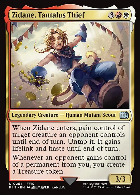Zidane, Tantalus Thief #251 [FIN] [ENG] NM